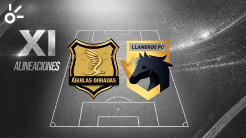 Posibles alineaciones del Águilas Doradas vs Llaneros por Liga BetPlay Dimayor 2026-II