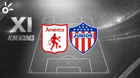 Posibles alineaciones del América vs Junior por Liga BetPlay Dimayor 2026-II