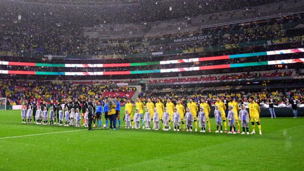 América ya jugó en el Estadio Azteca en la actual Leagues Cup