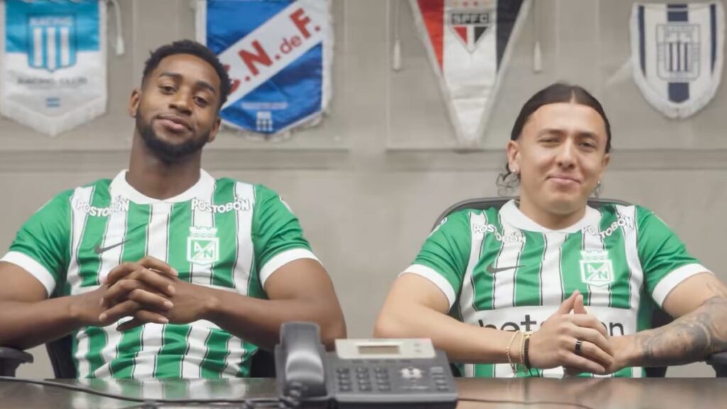 Andrés Reyes e Ian Poveda refuerzan a Atlético Nacional