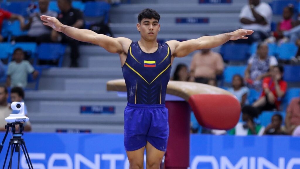 Ángel Barajas, en Santo Domingo 2026. - Ministerio del Deporte de Colombia.