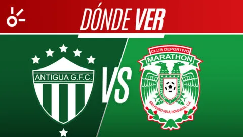 Antigua GFC vs Marathón en vivo: dónde mirar la Copa Centroamericana 2026