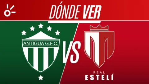 Antigua GFC vs Real Estelí en vivo: dónde mirar la Copa Centroamericana 2026