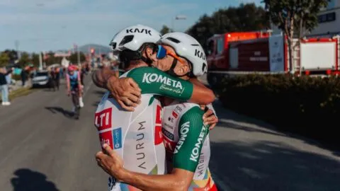 Giovanni Lonardi sorprende en la Arctic Race de Noruega y gana la primera etapa con un sprint perfecto