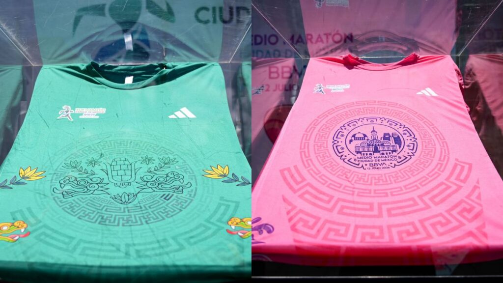 Playera del Maratón CDMX