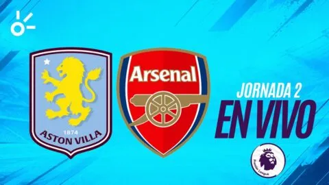 Aston Villa vs Arsenal en vivo Premier League 2026: resultado y goles de la Jornada 2