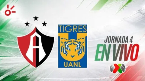 Atlas vs Tigres en vivo el partido de la jornada 4 de la Liga MX: resultado y goles hoy, Apertura 2026