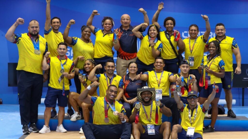Atletas colombianos en Santo Domingo 2026