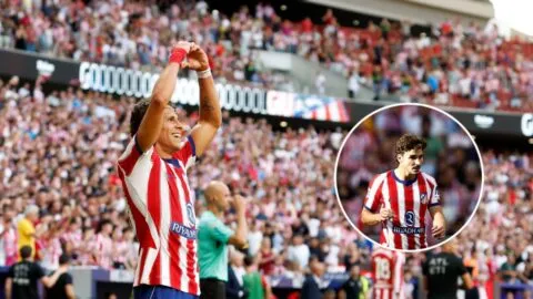 Atlético de Madrid rescata el empate ante Villarreal en medio del rechazo a Julián Álvarez