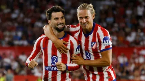 Atlético de Madrid golpea al Sevilla y toma el liderato provisional de LaLiga