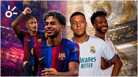 Barcelona y Real Madrid arrancan una temporada que promete emociones al límite por el título de LaLiga
