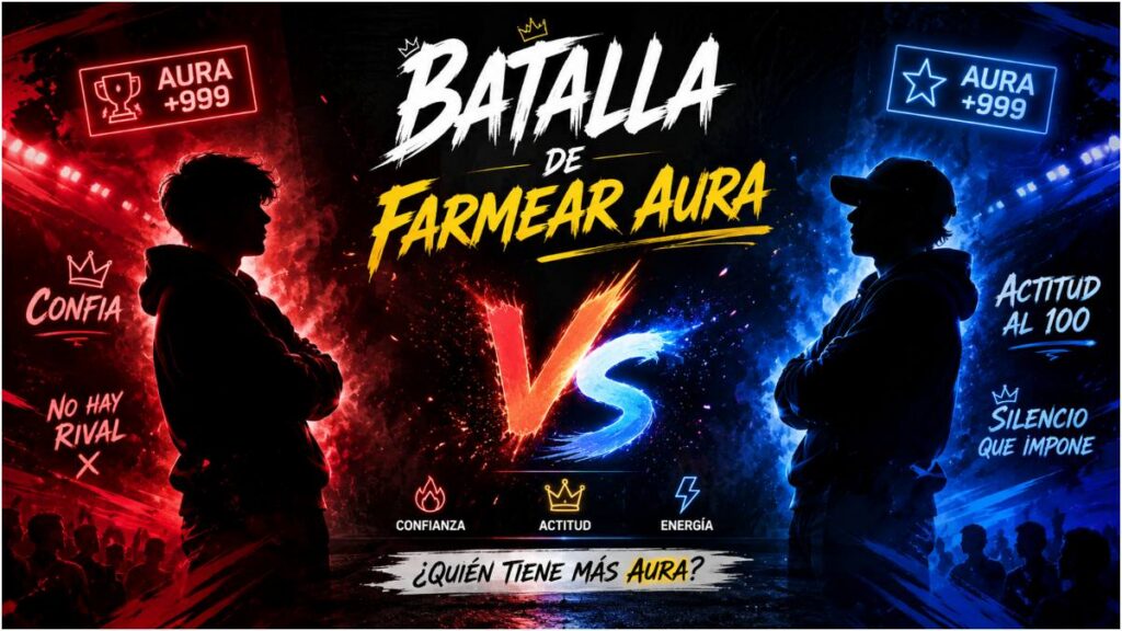 Batallas de farmear aura: la nueva tendencia de TikTok que convierte la actitud en competencia.