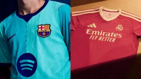 Barcelona y Real Madrid sorprenden con sus nuevas terceras camisetas para la temporada 2026-2027