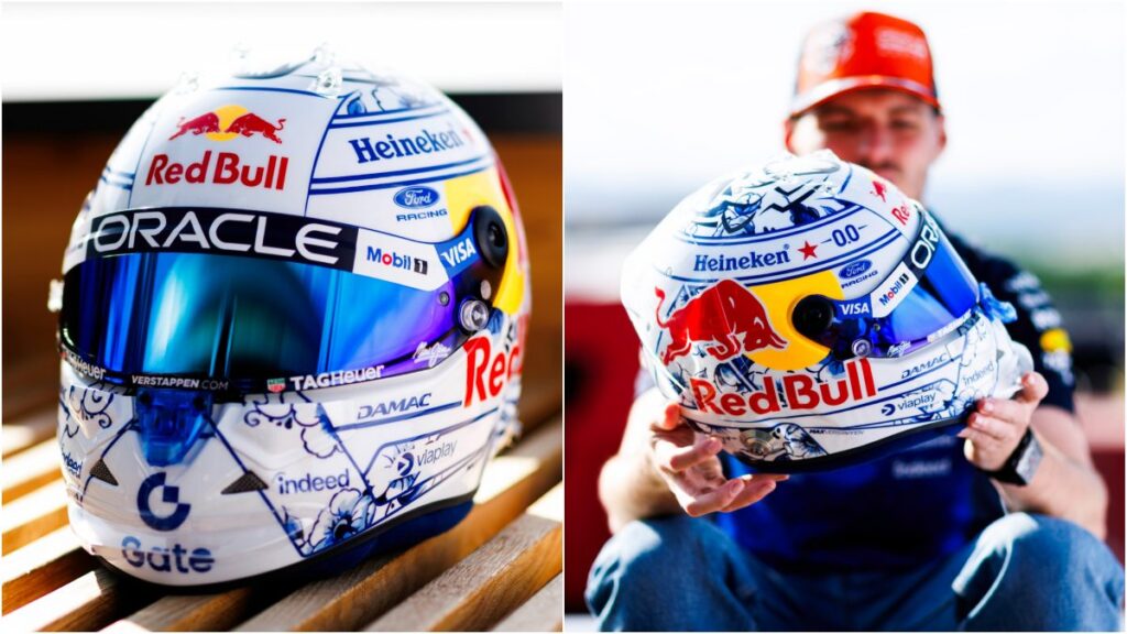 Max Verstappen usará un casco especial en Países Bajos