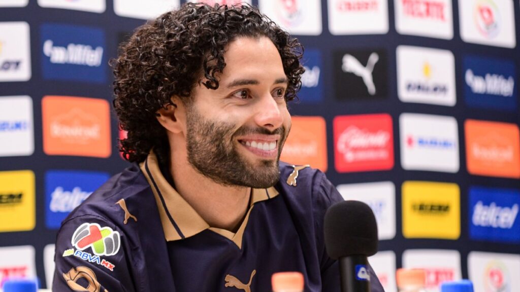 Chino Huerta es presentado como nuevo refuerzo de Pumas: "Necesito jugar, quiero disfrutar otra vez del fútbol"