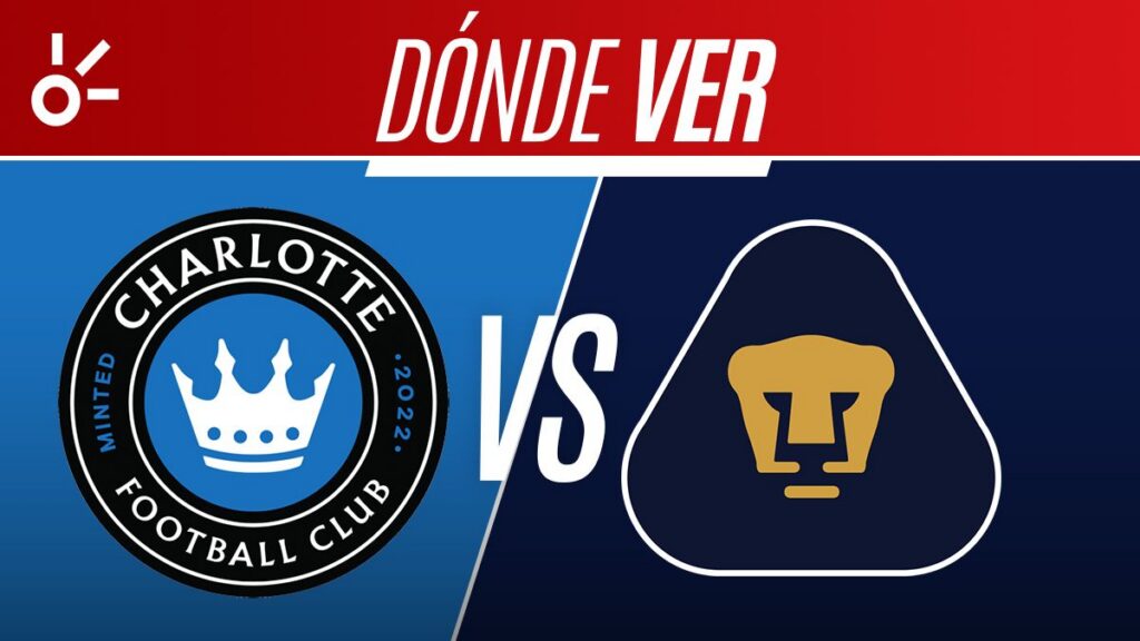 Leagues Cup en vivo, fútbol Charlotte vs Pumas