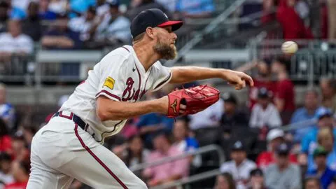 Chris Sale borra a los Dodgers: blanqueada, 11 ponches y una noche de récords con Atlanta
