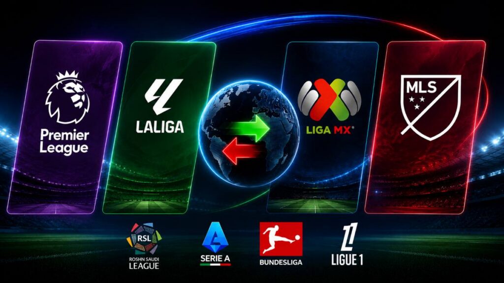 Las principales ligas del mundo se preparan para cerrar sus registros con distintas fechas para completar sus plantillas.
