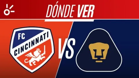 FC Cincinnati vs Pumas en vivo la Leagues Cup 2026: horario y dónde ver el partido de la jornada 2
