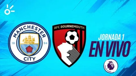 Manchester City vs Bournemouth en vivo la Premier League 2026: resultado y goles de la jornada 1