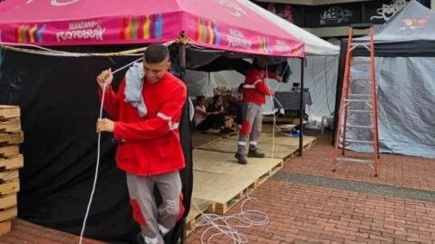 Claro conecta el hospital de campaña de la Fundación Cardioclinic en Pereira para fortalecer la atención de la emergencia y la gestión de ayudas