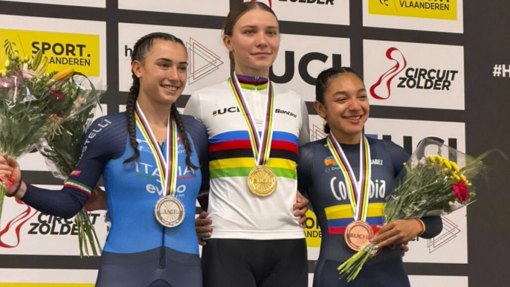 Colombia se quedó con un bronce en el mundial junior de ciclismo de pista