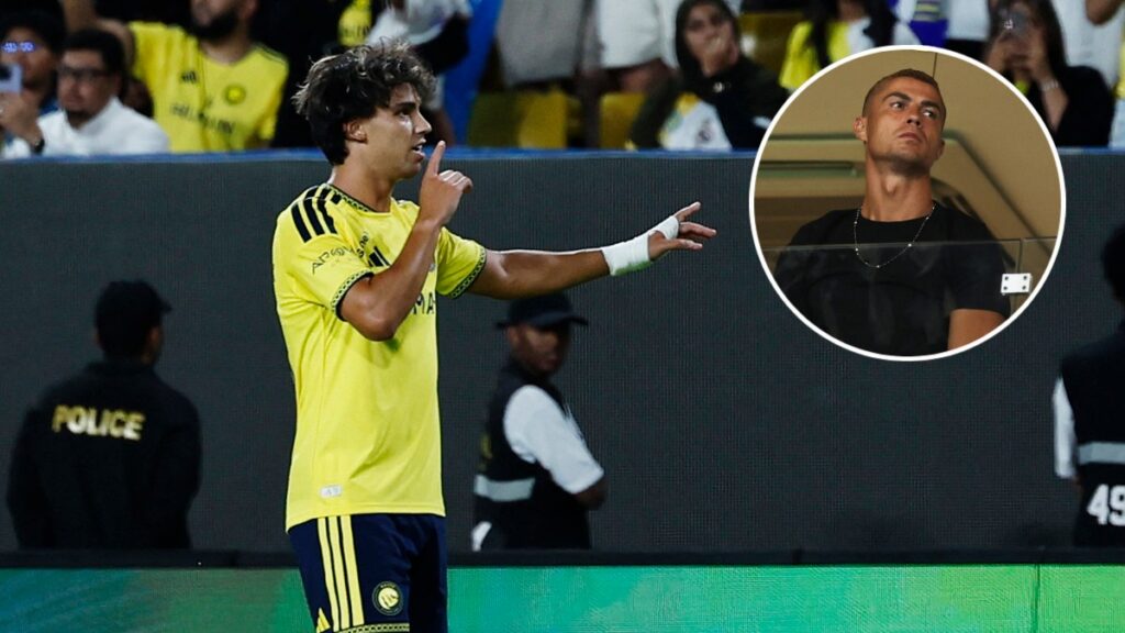 Cristiano Ronado, presente en la tribuna con el Al Nassr | Reuters