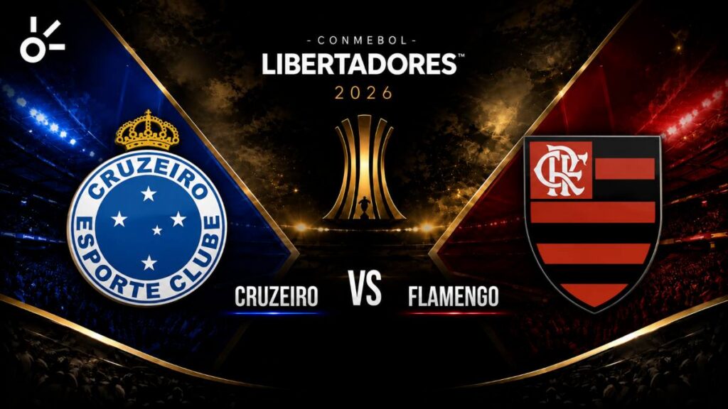 Cruzeiro vs Flamengo, en vivo la Copa Libertadores 2026.