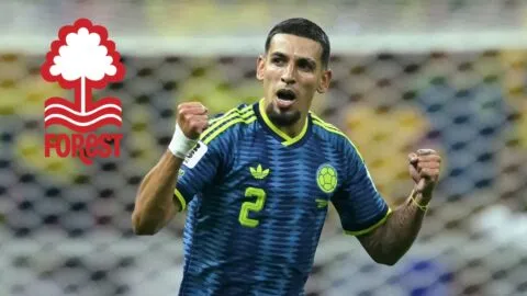 Nottingham Forest presenta oferta al Crystal Palace por Daniel Muñoz
