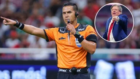 Daniel Quintero Huitrón, el árbitro que desquició a Miguel Herrera en Leagues Cup… ¡y debutó con el Piojo como jugador profesional!