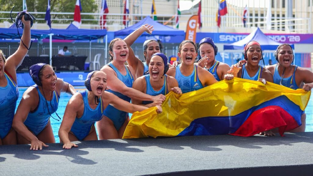 Daniela Marín, capitana de la Selección Colombia de Waterpolo