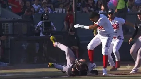 LMB suspende de manera indefinida a Danry Vásquez tras la agresión en el Acereros vs Toros