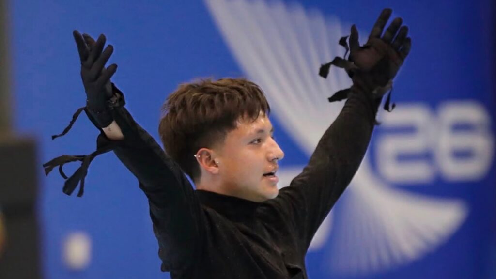 Deivi Camilo Rojas, campeón del free skating del patinaje artístico