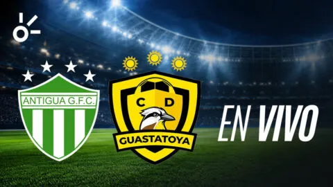 Antigua GFC vs Guastatoya en vivo: partido de la Liga de Guatemala 2026