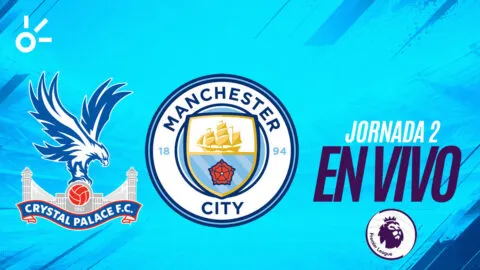 Crystal Palace vs Manchester City, en vivo la Premier League 2026-27: resultado y goles de la jornada 2
