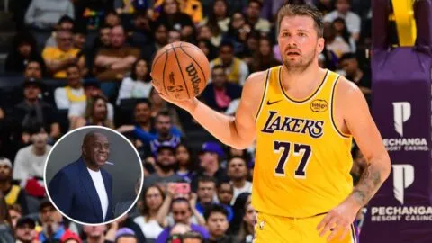 Comparan a Luka Doncic con Magic Johnson