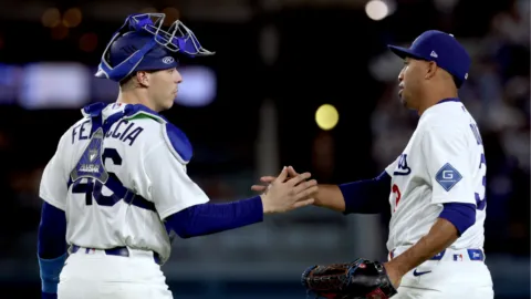 Edwin Díaz tuvo una salida perfecta en el triunfo agónico de los Dodgers sobre los Royals