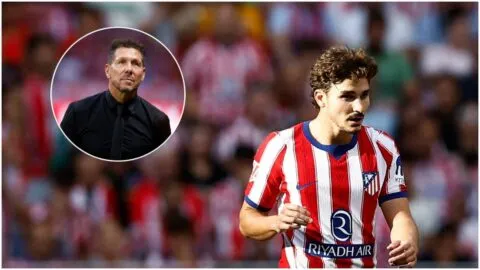 Cholo Simeone arropa a Julián Álvarez: “Mientras los jugadores estén en el Atlético, a muerte con ellos"