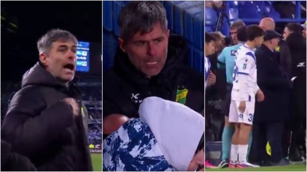 Escándalo en Liniers: Barros Schelotto y Vaccari terminaron a los golpes.