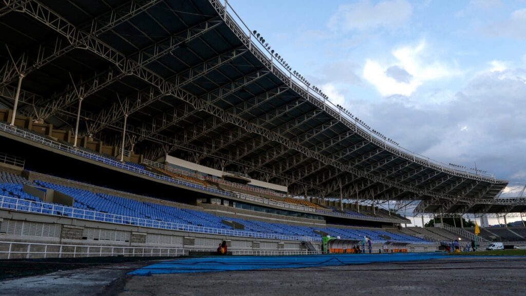 El Estadio Hernán Ramírez Villegas de Pereira también sufrió varios daños