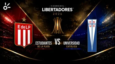 Estudiantes vs U. Católica, en vivo los octavos de final Copa Libertadores 2026: resultado y goles al momento