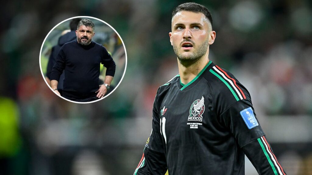 Gattuso quiere a Santiago Gimenez en la Lazio