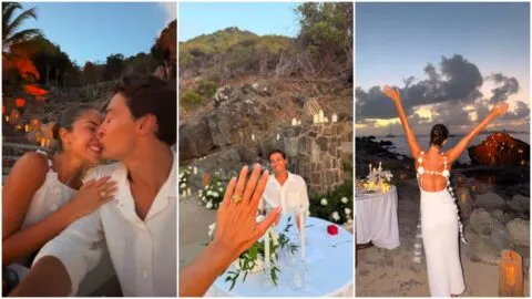 Del paddock al altar: George Russell y Carmen Montero Mundt anuncian su compromiso