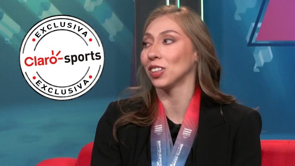 Glenda Inzunza, miembro del equipo mexicano de natación artística
