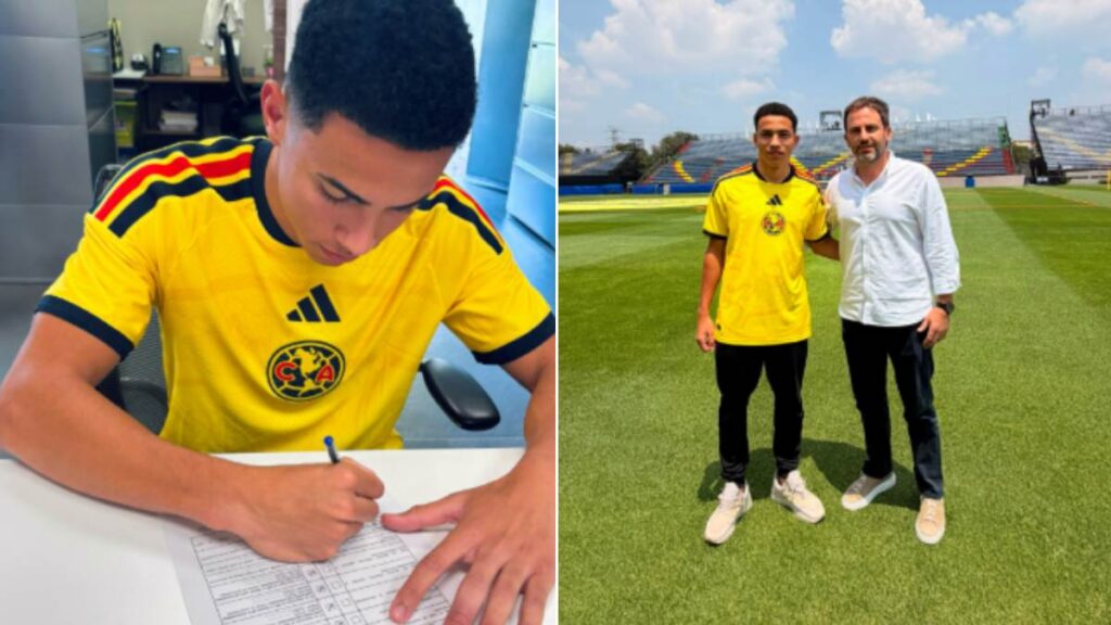 América continúa buscando talento joven en Sudamérica y ahora incorporará al delantero brasileño Gustavo Goes, de 18 años, procedente del Sfera-SP