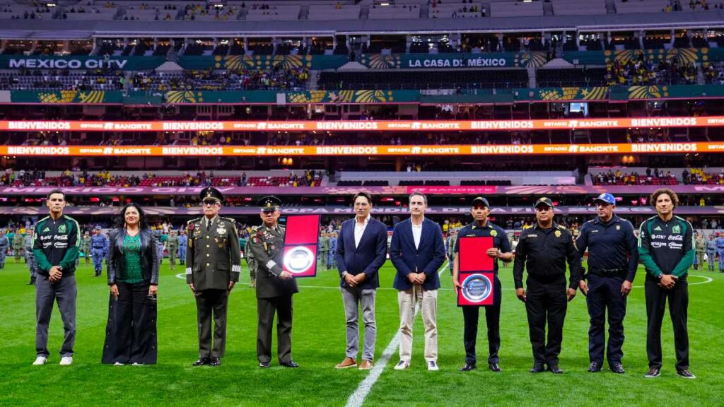 La FMF reconoce el trabajo de militares y policías previo al América vs Puebla