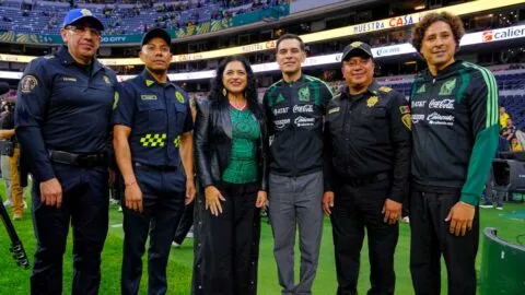 La FMF reconoce el trabajo de militares y policías previo al América vs Puebla