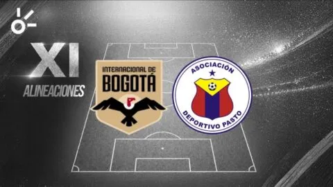 Posibles alineaciones del Internacional de Bogotá vs Deportivo Pasto por Liga BetPlay Dimayor 2026-II