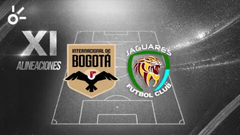 Posibles alineaciones de Internacional de Bogotá vs Jaguares por Liga BetPlay Dimayor 2026-II