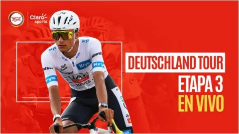 Isaac del Toro en vivo, Vuelta a Alemania 2026: transmisión de la carrera del mexicano en la Etapa 3